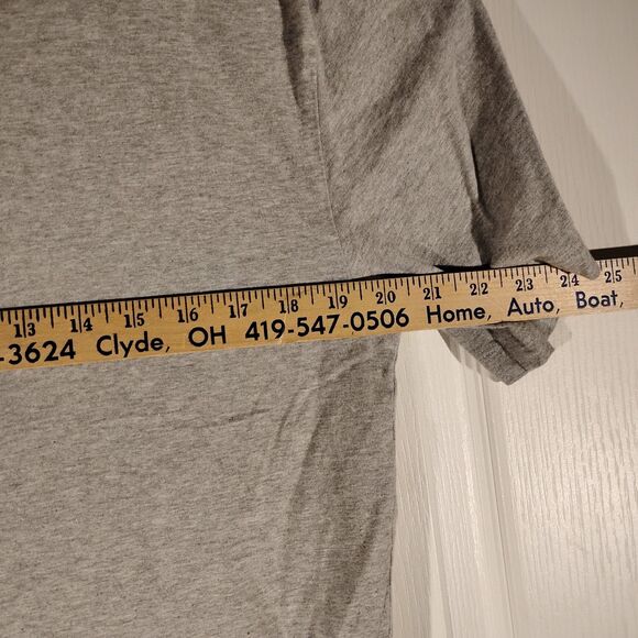 True Religion tshirt mens XL XLarge gray Buddha was here graphic tee short sleev - Picture 4 of 7